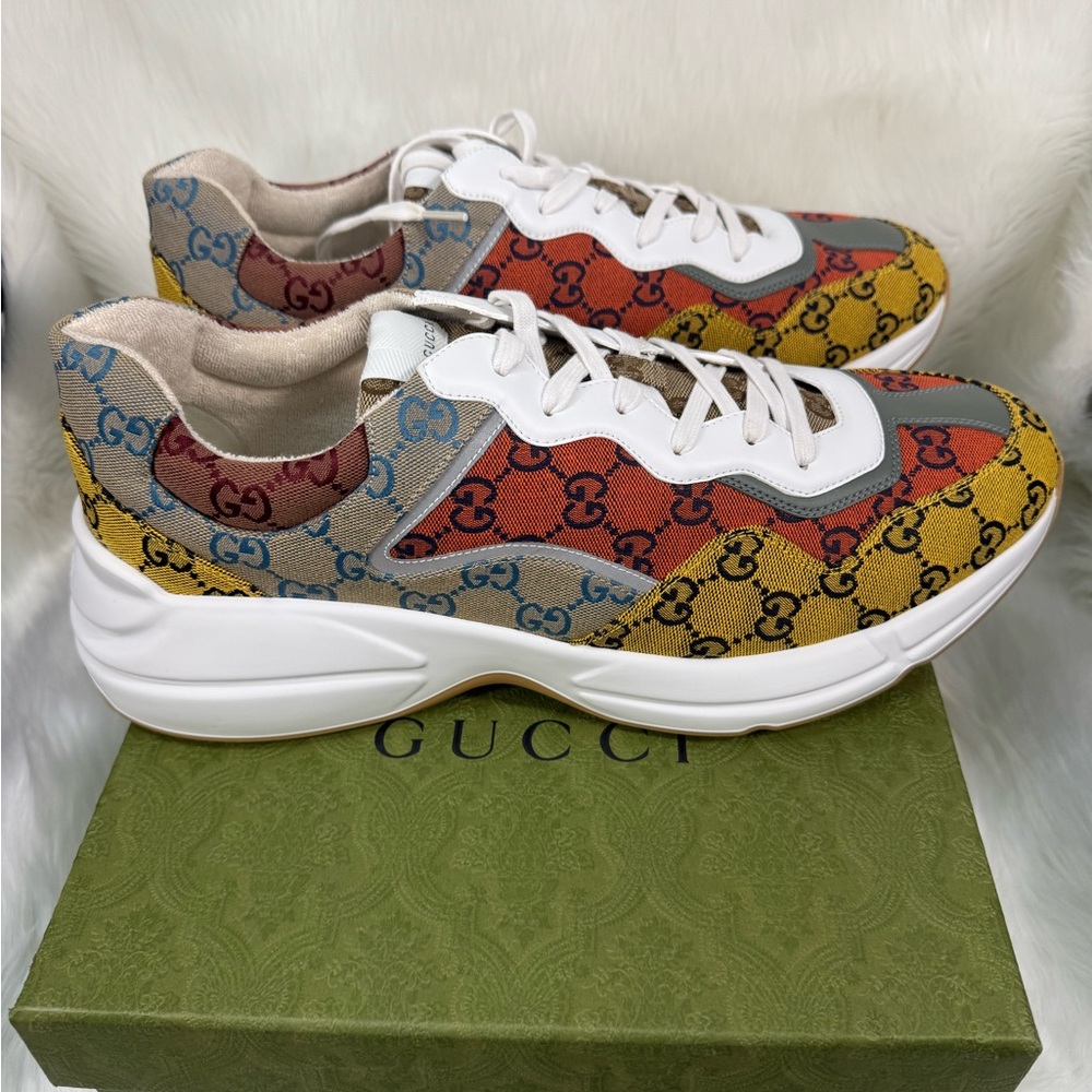 Gucci Men’s Rhyton 'GG Monogram US size 15